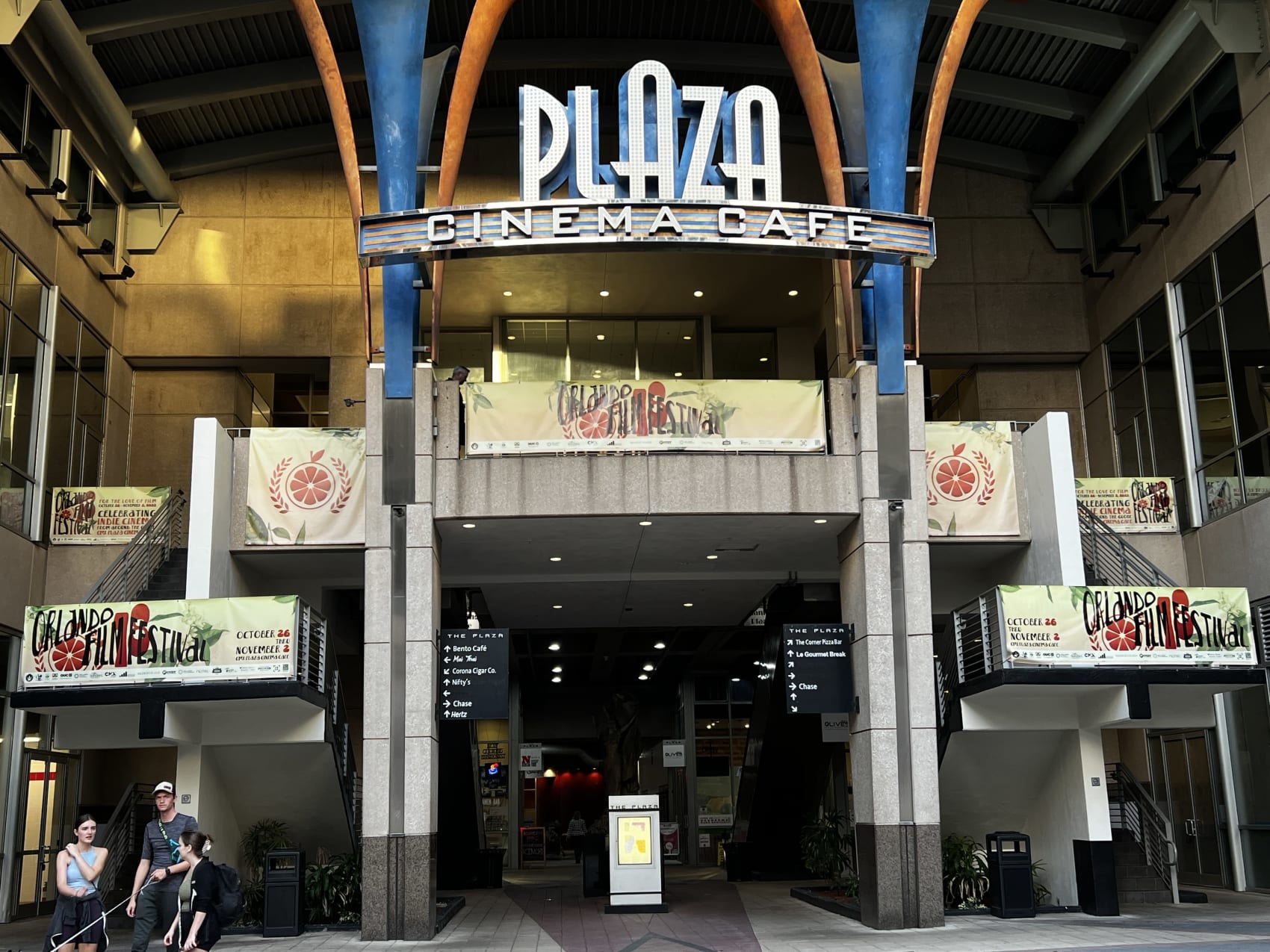 Outside banner